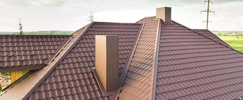Residential Chimney Flashing Restoration in Manchester, NH