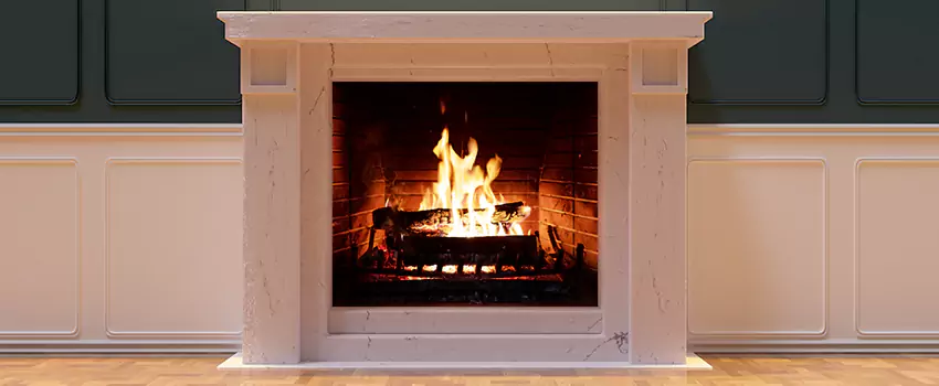 Decorative Electric Fireplace Installation in Manchester, New Hampshire