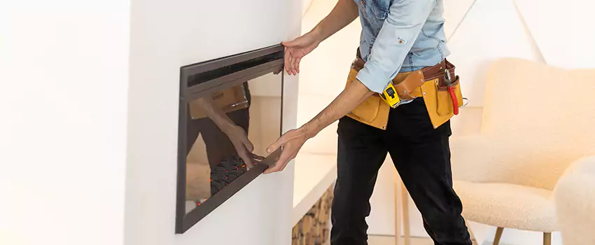Metal Fireplace Installation in Manchester, New Hampshire