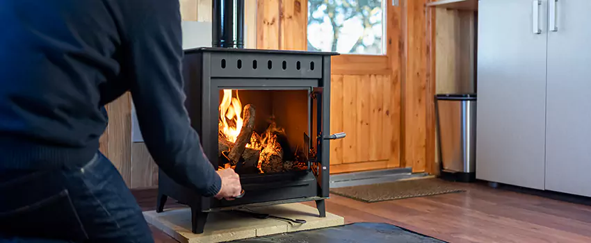 Open Hearth Wood Fireplace Installation in Manchester, NH