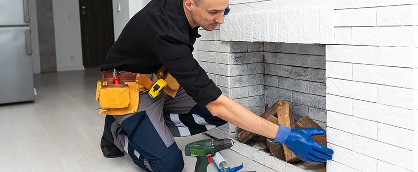 Fireplace Damaged Damper Frame Repair Services in Manchester, New Hampshire
